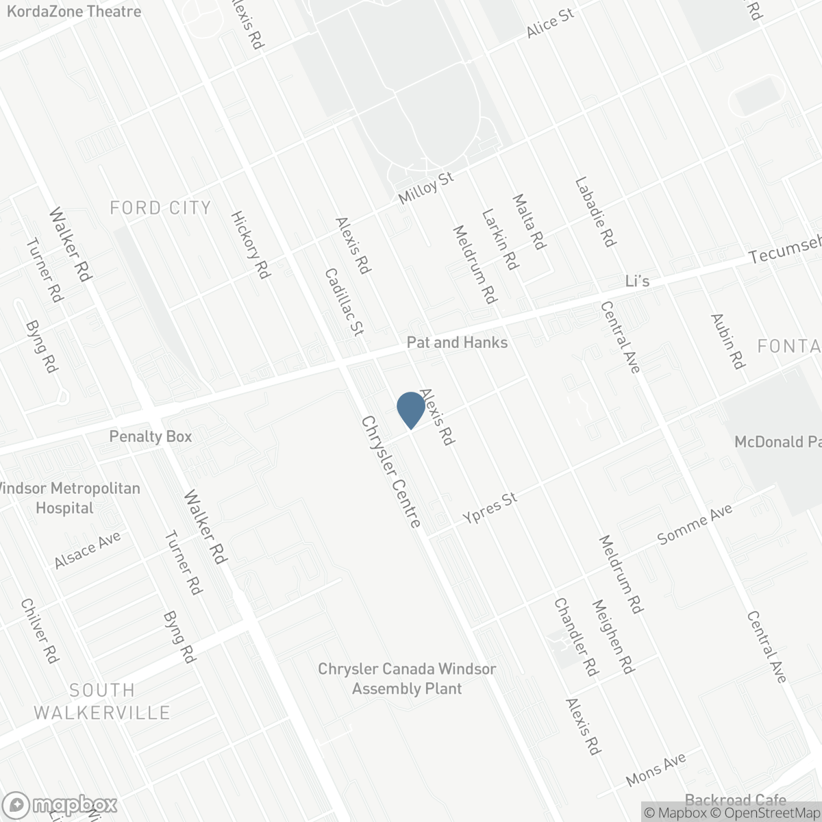 2278 CADILLAC, Windsor, Ontario N8W 3Y1